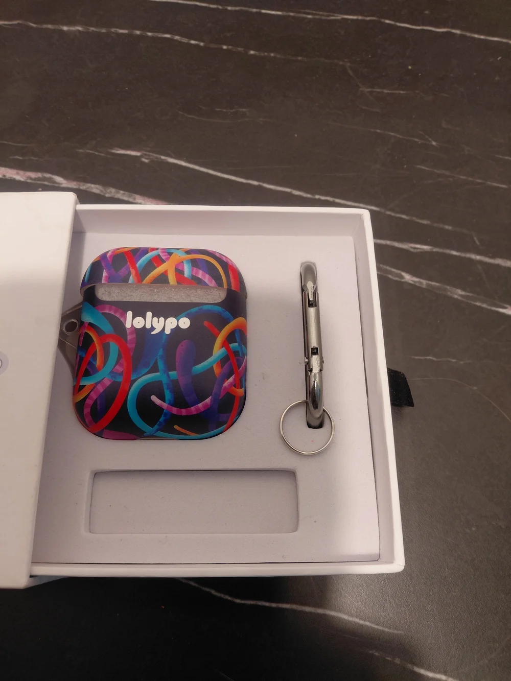 lolypo Candy Snakes AirPods Case - Purple Multicolor